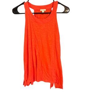 Ladies Women's Gap Orange Racer Back Flowy Tank Top NWT Size Medium
